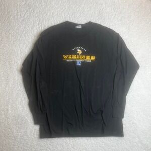 2001 Minnesota Vikings black men's lee sport long‎ sleeve shirt nfl L